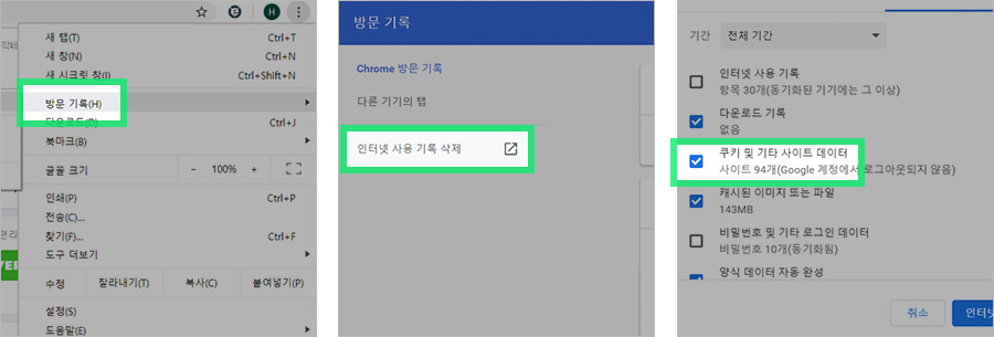 크롬에서 웹 브라우저 광고 차단 방법 안내 이미지